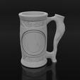0001.png Blue Mana-Inspired Can Holder/Koozie for Magic the Gathering Enthusiasts