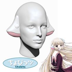 orejas-chi.jpg STL-Datei Chi Ears Chobits Serie・3D-Druckvorlage zum Herunterladen