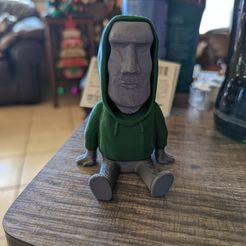 Moai Phone Holder - Multiparts - Sin soportes