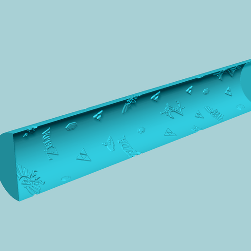 b7.png Texture Roll 59 Zelda Negative - Fondant Decoration Maker