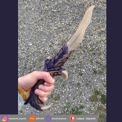 ElderFlame-Dagger-C01.jpg STL file Valorant Elder Flame Dagger・3D printing design to download