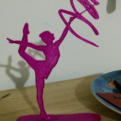 Capture d’écran 2016-12-23 à 10.31.51.png Fichier STL gratuit rhythmic gymnastics silhouette・Modèle pour impression 3D à télécharger