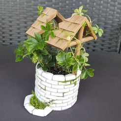 20180808_162128.jpg Free 3D file Stone Well・3D printer design to download