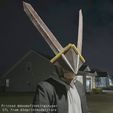 chainsaw_man.jpg Chainsaw Man Helmet - LongSword Devil Cosplay - Horror Halloween - Anime - Comic