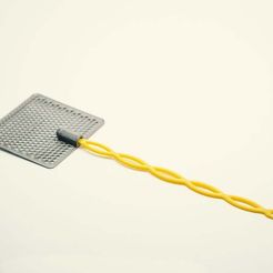 1.jpg Free STL file Fully 3D-Printable Flyswatter・3D printing design to download