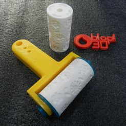 DSCN6041.JPG STL file PACK 5 CUSTOM ROLLERS AND HANDLE + GIFT・Template to download and 3D print