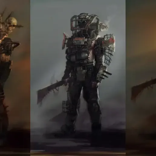 🎲 Raiders (F4) from Fallout・Free OBJ File for 3D printing・Cults