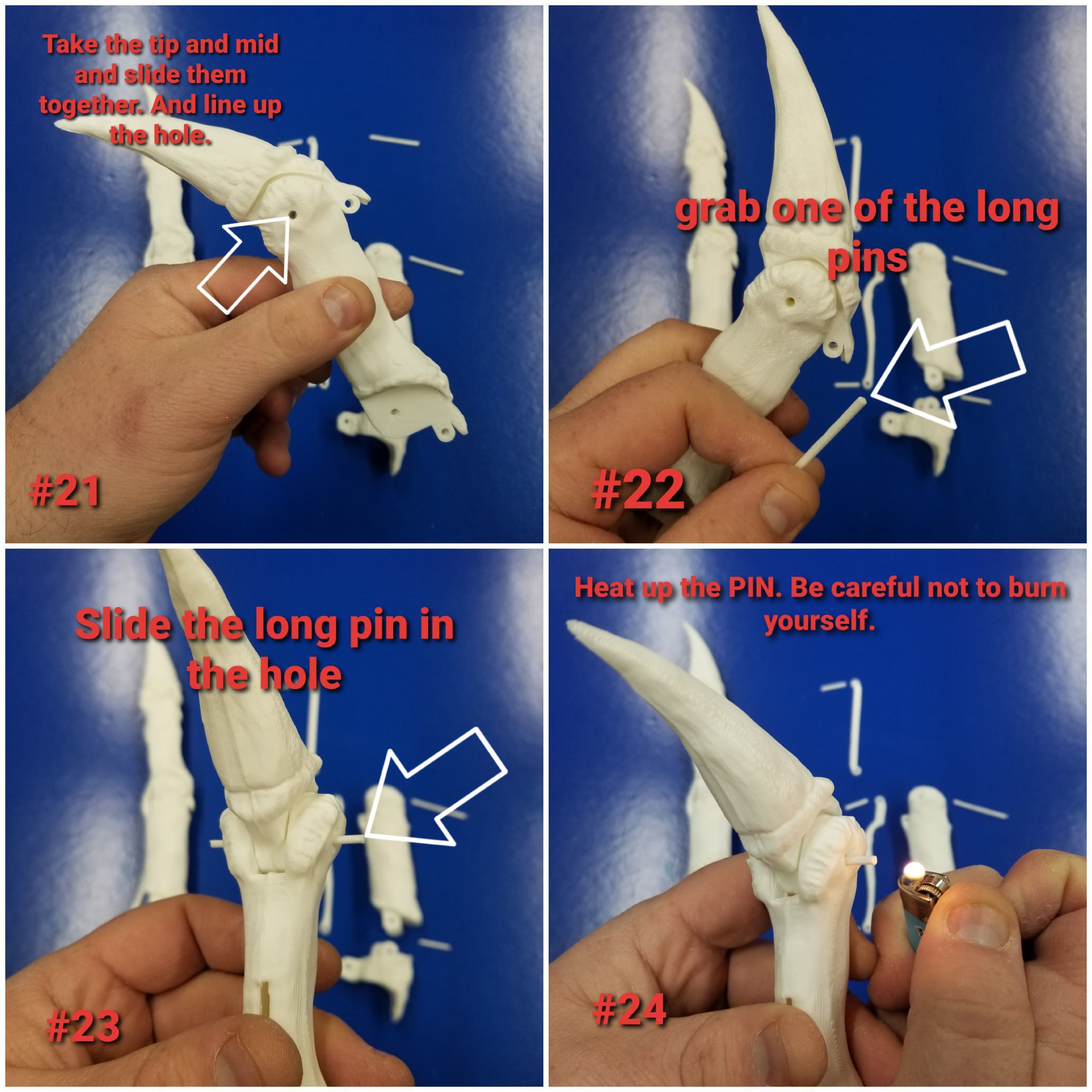 20200214_172810.jpg Archivo STL Dedo óseo actualizado・Modelo para descargar y imprimir en 3D, LittleTup