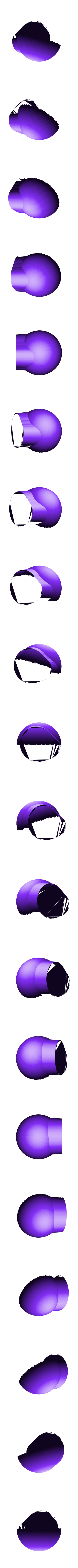 earring_right.stl Принцесса Пич из игр про Марио - разноцветный