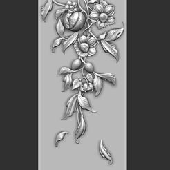 iyly.jpg wall relief flowers - decoration