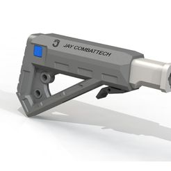 Culata004.jpg Файл STL M4 Stock・Дизайн 3D принтера для загрузки