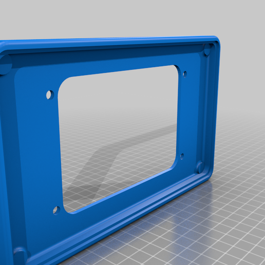 RPI_Smarthub_Desktop_PC_Asm_-_Screen_Bezel-1.png Carcasa de sobremesa con pantalla táctil para Raspberry Pi, sencilla y compacta