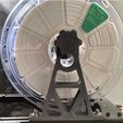 7c2f68732aad977192f02e3fdc93e038_preview_featured.JPG Extended Overhead Filament Spool Holder (Lulzbot TAZ)