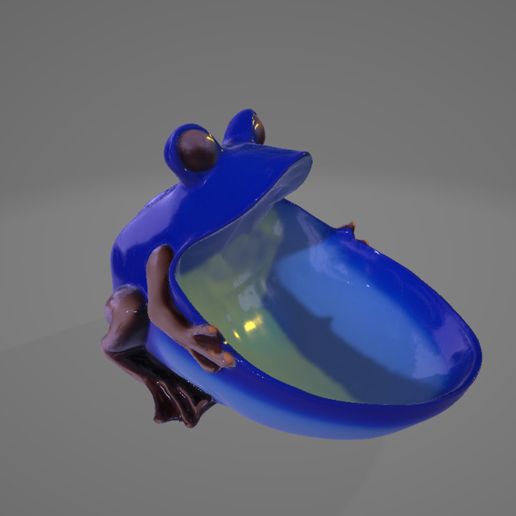 🪞 cobalt croaker・ STL File for 3D printing・Cults