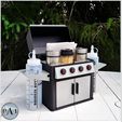 009b.jpg 3D file BBQ CONDIMENT HOLDER - NO SUPPORTS, EASY TO PRINT・3D print design to download