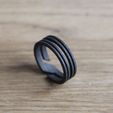 Ring2.jpg STL file Modern Ring・3D printable model to download