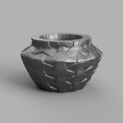 vase mecha rendu 3 .png X86 Mini vase collection