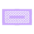 VikingLantern_PANEL_Tripple-knot_frame.stl Vikings Lantern - with changeable panels