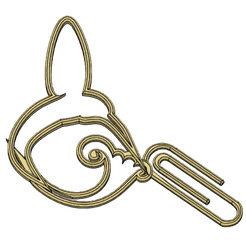 Image_4.png STL file Bookmark-humming bird-colibri・3D printing design to download