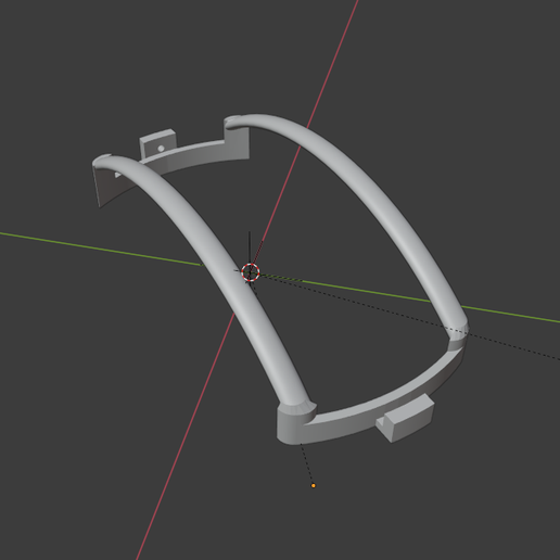 Jeep KJ Headlight Guard 3D model