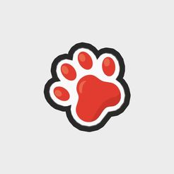 PuppyVol1_PawPrint_Main copy.jpg STL file Paw Print Cookie Cutter 3" .STL File・3D printing template to download, Everyoul