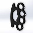 1.JPG Файл STL Brass knuckle・Дизайн 3D принтера для загрузки