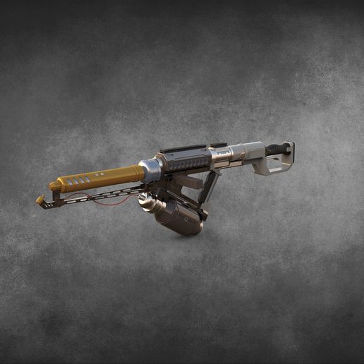 untitled.142.jpg Helldivers 2 - Flamethrower Stratagem - High Quality 3D Print Model!