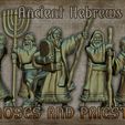 Hebrew-Heroes.jpg Ancient Hebrew Army Pack (+25 models). 15mm and 28mm pressupported STL files.