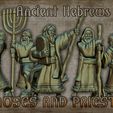 Hebrew-Heroes.jpg Ancient Hebrew Army Pack (+25  models). 15mm and 28mm pressupported STL files.