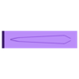 Beam_Sword_Mold_Block3.stl Beam Sword, Mecha Model Accessory