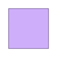 5x5 Movement Tray.stl Movement Trays - 20mm square to 25mm square footprint