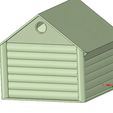 cat_dog_house_v1-16.jpg doghouse cathouse housekeeper for real 3D printing