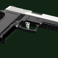 2.png Residual Evil 4: Remake - Sentinel Nine handgun 3D model