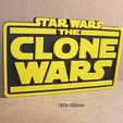 star-wars-the-clones-animacion-pelicula-serie-ficcion-placa.jpg Star Wars, The Clones Wars, Poster, Sign, Logo, Animation Movie