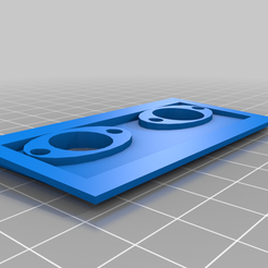 Wizzard_Rear_Panel_dual_din.png Fichier 3D gratuit Panneau arrière du CreatiVision/Wizzard AV Mod・Plan imprimable en 3D à télécharger