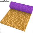 r4.png Roller Texture Polymer Clay /Textures Candy Corn Polymer Clay Texture Rollers/ Digital STL File* File For Use In A 3D Printer