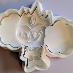 PXL_20221216_174029177.jpg Fichier STL Ensemble de moules à biscuits et de tampons Princesse Morbucks des Powerpuff Girls・Design pour impression 3D à télécharger