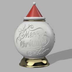 Litho-4.jpg Download STL file LITHOPHANE CHRISTMAS THEME / HAPPY NEW YEAR • 3D printing object, Jgood08400