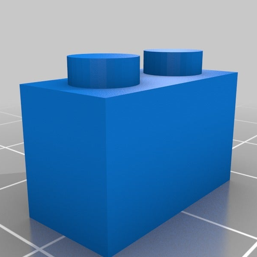 Lego 1x2 98 - 3D model önizlemesi