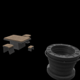 2023-04-03-103905.png Archivo 3D Diorama Star Wars Mandalorian Forge (Temporada 3) para figuras de 3,75" y 6・Diseño de impresora 3D para descargar