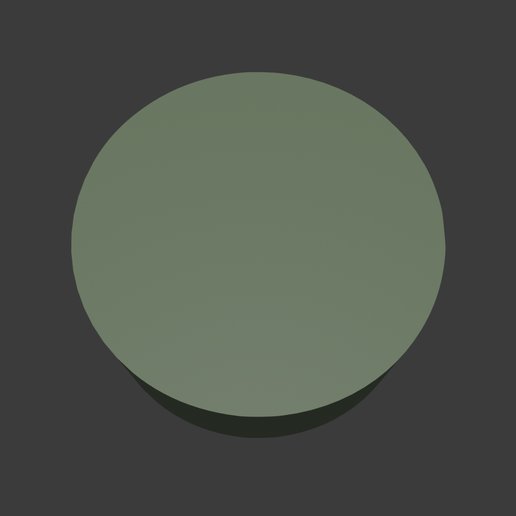 circle-3.png Símbolo circular Silueta Meeple - Ficha de juego imprimible en 3D