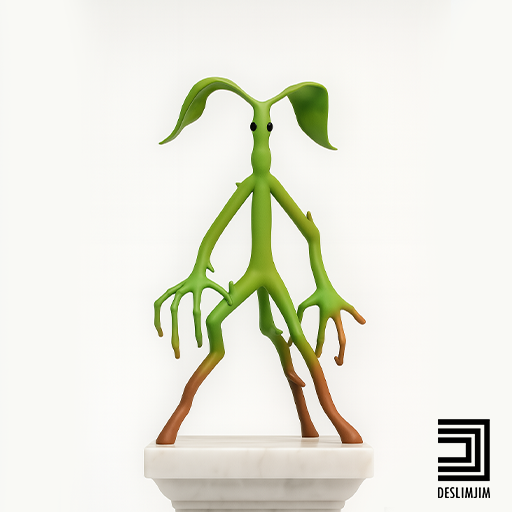 🌿 Tronquilho Bowtruckle Harry Potter Fantastic Beasts Animais