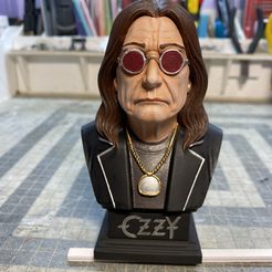 Ozzy Osbourne Bust