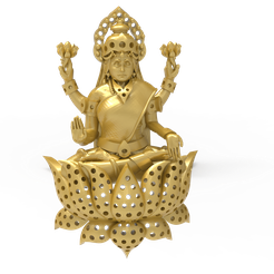 laxmi-pendant5-pic-1.png STL file laxmi pendant5・3D printable model to download