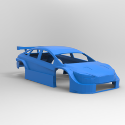 untitled.808.png Archivo STL Carroceria FORD FOCUS-- TC2000 -- ESCALA 1/24・Plan imprimible en 3D para descargar