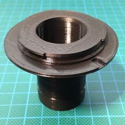 IMG_7131.jpg Free 3D file Adapter Sony E Mount to 1,25"・3D print object to download