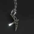 necklace~4.jpg Swallow low poly / Low poly swallow