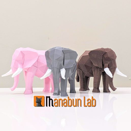 2_Low_Poly_Elephant_puzzle.jpg 🐘Low Poly Elephant Puzzle