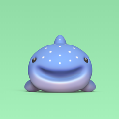 Cod134-Whale-Shark-1.png 3D file Whale Shark・3D printable model to download