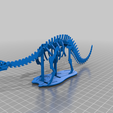 101_Assembly_v5.png [3Dino Puzzle] Brontosaurus(Classic Apatosaurus)